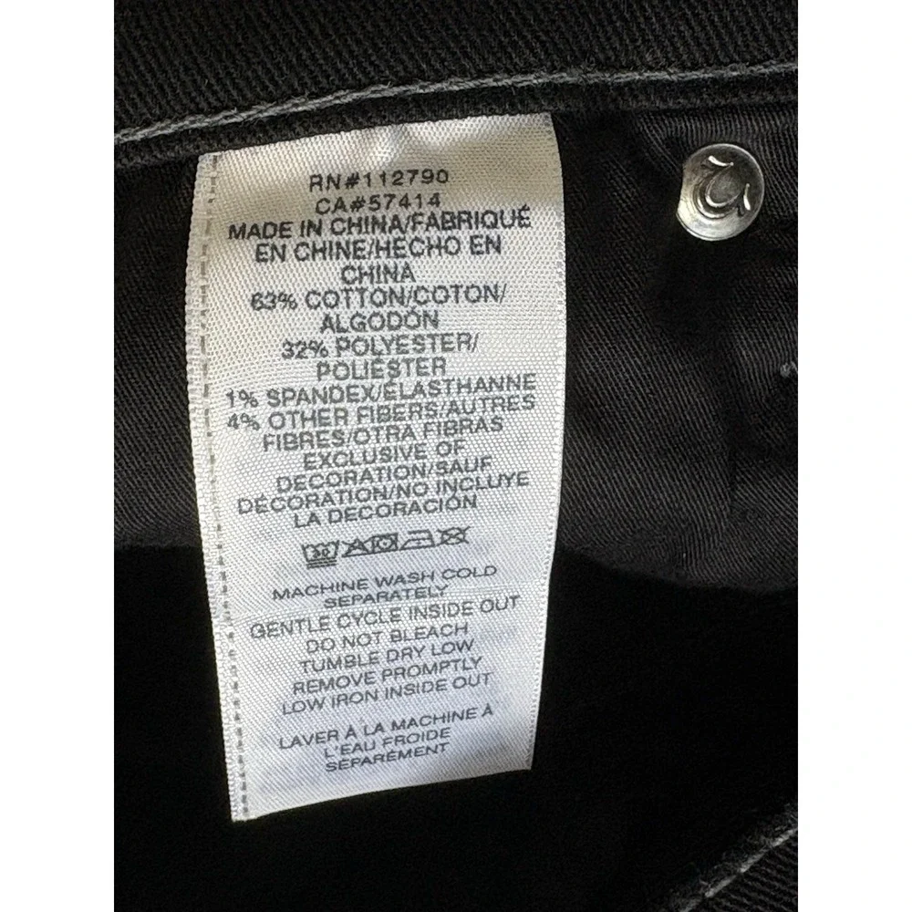 True Religon Ricky Mens Jean Denim‎ Size 36x32  black new relaxed straight